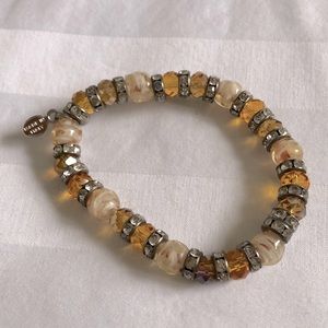 Italian Murano Glass Stretch Bracelet